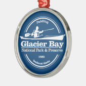 Glacier Bay NP (SK) Metalen Ornament (Links)