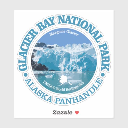 Glacier Bay NP Sticker (Vel)