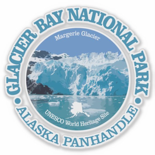 Glacier Bay NP Sticker (Voorkant)