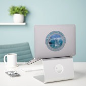 Glacier Bay NP Sticker (Laptop op bureau)