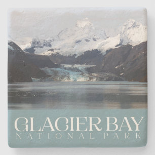 Glacier Bay Onderzetter, Nationaal Park Stone Onde Stenen Onderzetter