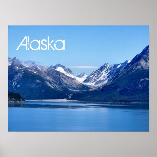Glacier Bay Poster (Voorkant)