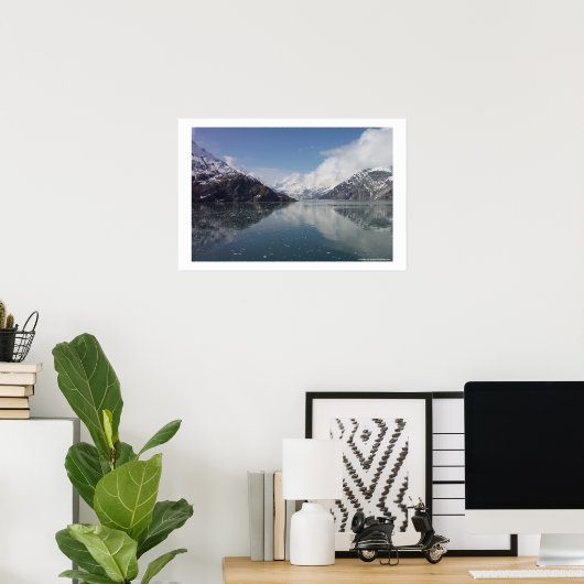 Glacier Bay Poster (Thuiskantoor)