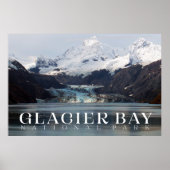 Glacier Bay Poster, Alaska Afdrukken Poster (Voorkant)