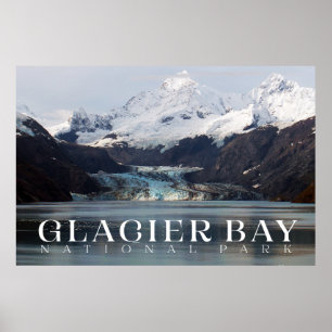 Glacier Bay Poster, Alaska Afdrukken Poster
