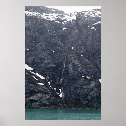 Glacier Bay Waterval 3 Poster (Voorkant)