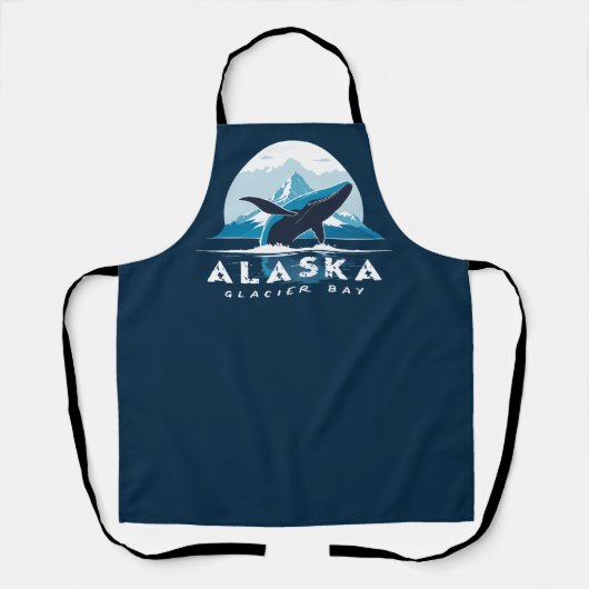 Glacier Bay Whale - Alaska Schort (Voorkant)