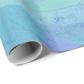 Glacier Blue Cadeaupapier (Rol Hoek)