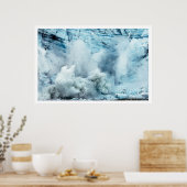 Glacier Calving Poster (Keuken)