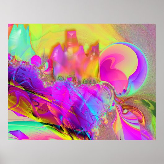 Glacier City Poster (Voorkant)