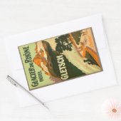 Glacier Du Rhone Hotel Gletsch Rectangular Sticker (Envelop)