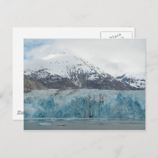 Glacier Endicott Arm Fjord Alaska Briefkaart (Voorkant / Achterkant)