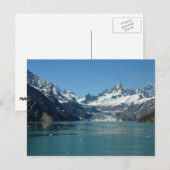 Glacier-Fed Waters van Alaska Briefkaart (Voorkant / Achterkant)