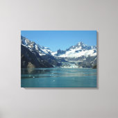 Glacier-Fed Waters van Alaska Canvas Afdruk (Voorkant)