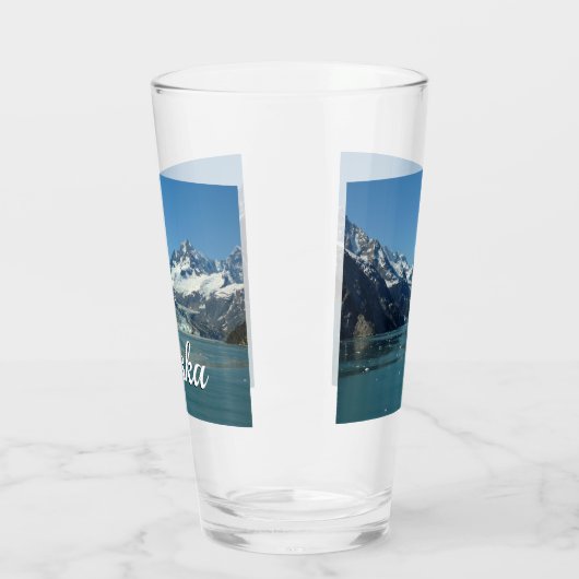Glacier-Fed Waters van Alaska Glas (Links)