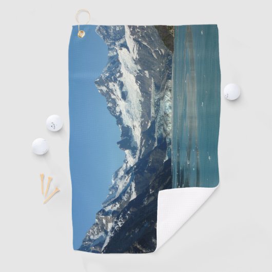 Glacier-Fed Waters van Alaska Golfhanddoek (Insitu)