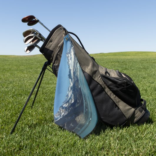 Glacier-Fed Waters van Alaska Golfhanddoek (Groen)