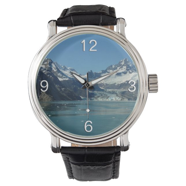 Glacier-Fed Waters van Alaska Horloge (Voorkant)