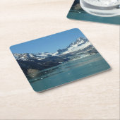 Glacier-Fed Waters van Alaska Kartonnen Onderzetters (Schuin)