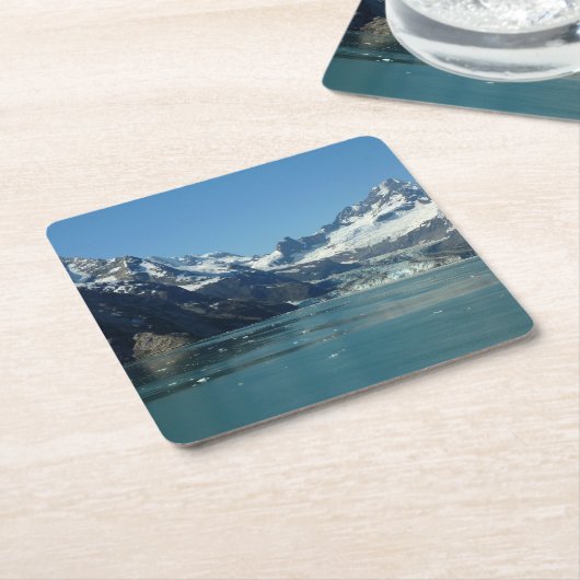Glacier-Fed Waters van Alaska Kartonnen Onderzetters (Schuin)