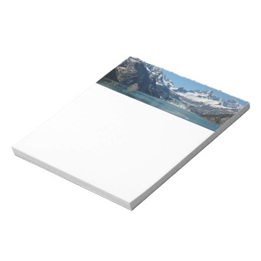 Glacier-Fed Waters van Alaska Notitieblok (Linkerzijde)