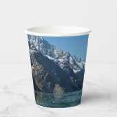 Glacier-Fed Waters van Alaska Papieren Bekers (Voorkant)