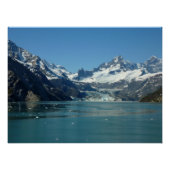Glacier-Fed Waters van Alaska Perfect Poster (Voorkant)