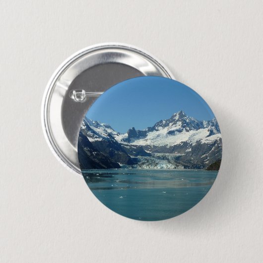 Glacier-Fed Waters van Alaska Ronde Button 5,7 Cm (Voorkant /achterkant)