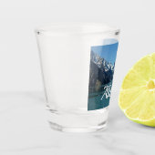 Glacier-Fed Waters van Alaska Shot Glas (Links)
