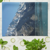 Glacier-Fed Waters van Alaska Theedoek (Gevouwen)