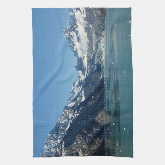 Glacier-Fed Waters van Alaska Theedoek (Verticaal)