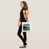 Glacier-Fed Waters van Alaska Tote Bag (Voorkant (model))