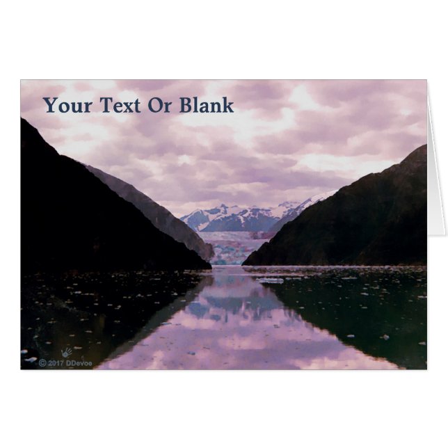 Glacier Fjord (Voorkant Horizontaal)