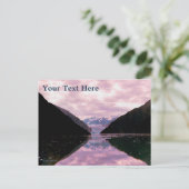 Glacier Fjord Briefkaart (Staand voorkant)