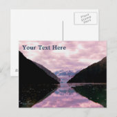 Glacier Fjord Briefkaart (Voorkant / Achterkant)