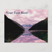 Glacier Fjord Briefkaart (Voorkant)