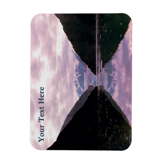 Glacier Fjord Magneet (Verticaal)