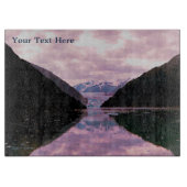 Glacier Fjord Snijplank (Voorkant)