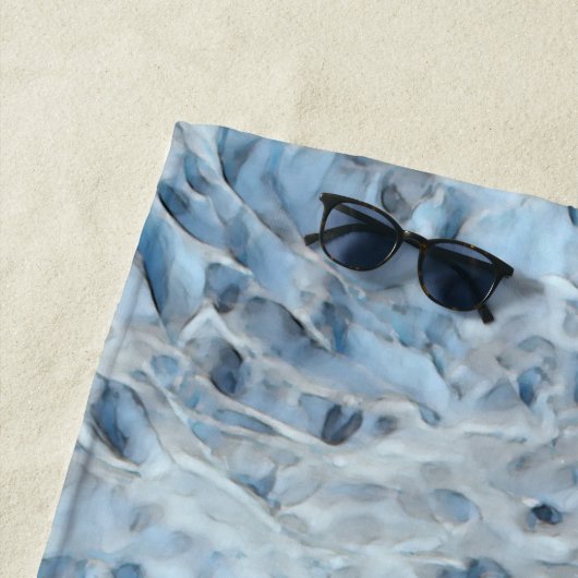 Glacier Geit - Strandlaken (In situ)