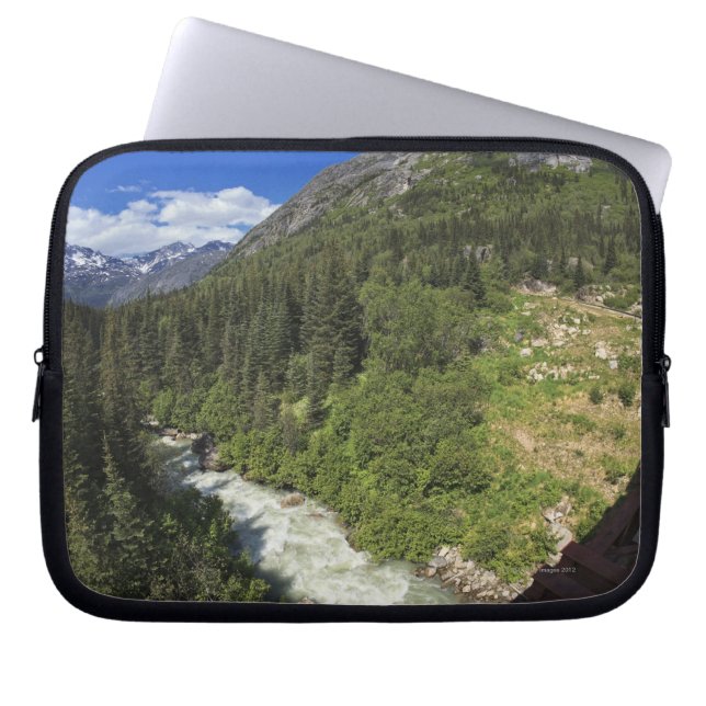 Glacier Gorge Laptop Sleeve (Voorkant)