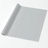 Glacier Gray Glossy Cadeaupapier (Uitgerold)