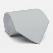 Glacier grijs Trend Color Background Stropdas (Opgerold)