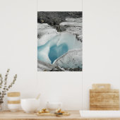 Glacier Heart Poster (Keuken)