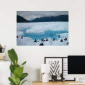 Glacier Hikers Poster (Thuiskantoor)