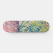 Glacier Ice Abstract Art Colorful Skateboard Deck (Horizontaal)