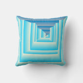 Glacier Ice Blue Vanilla Tunnel Kussen (Achterkant)