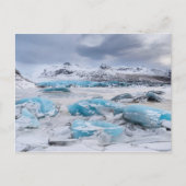 Glacier Ice landscape, IJsland Briefkaart (Voorkant)