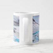 Glacier Ice-landschap, IJsland Grote Koffiekop (Achterkant)