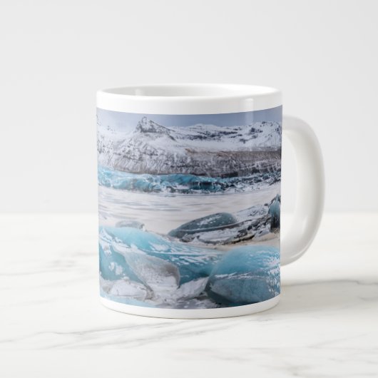 Glacier Ice-landschap, IJsland Grote Koffiekop (Voorkant rechts)