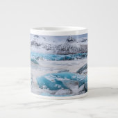 Glacier Ice-landschap, IJsland Grote Koffiekop (Voorkant)
